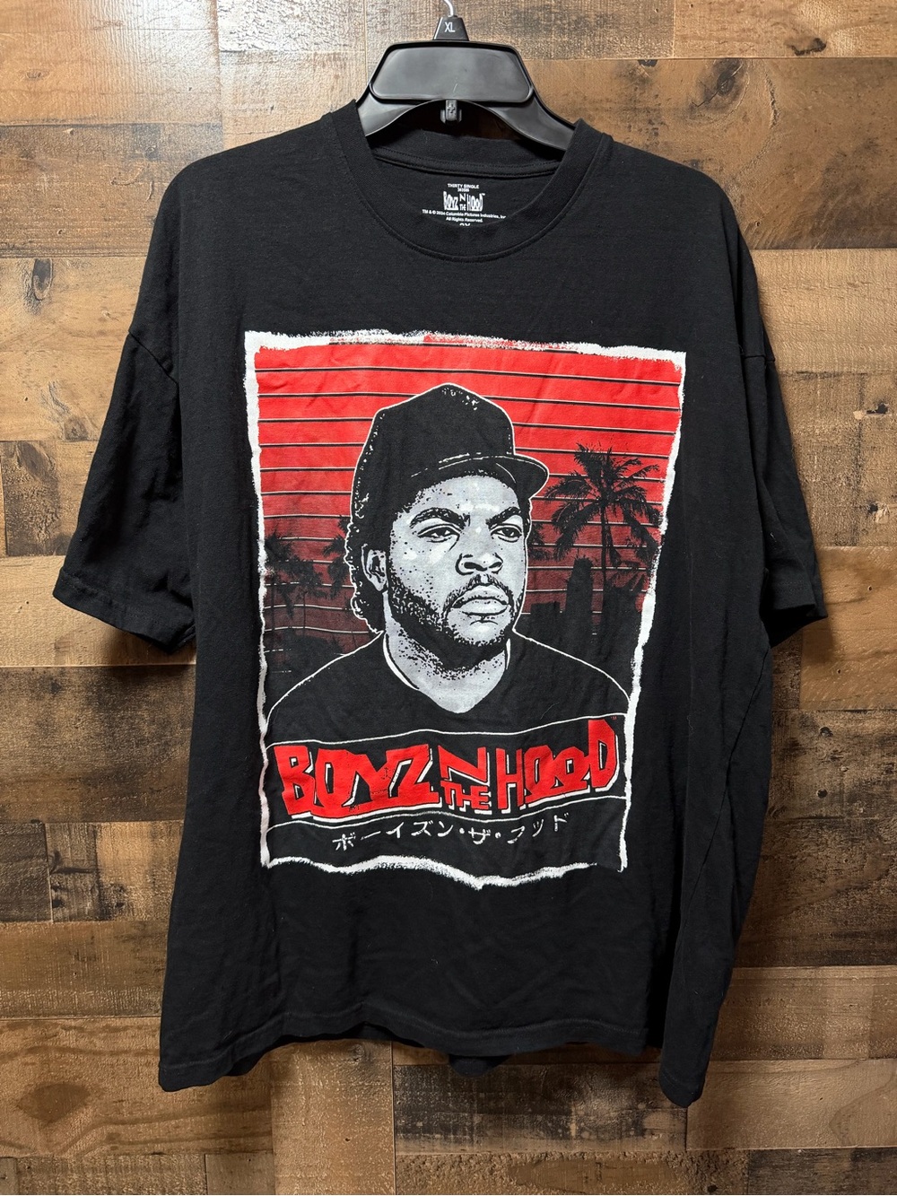 Boyz N The Hood Ice Cube T-Shirt Men 2X Black Movie Hip Hop Rap Graphic 2024